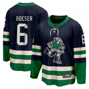 Outerstuff Brock Boeser Vancouver Canucks #6 Navy Youth 8-20 Special  Edition Premier Jersey